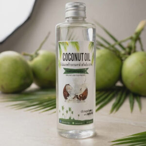 น้ำมันมะพร้าวธรรมชาติ สกัดเย็น100% (coconut oil)